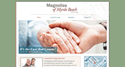 Desktop Screenshot of magnoliasofmyrtlebeach.net